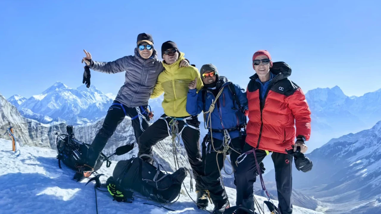 Pachermo Peak Climbing